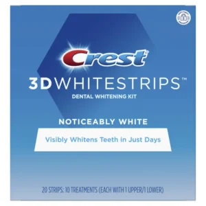 Crest 3D White Strips LUXE Noticeably White