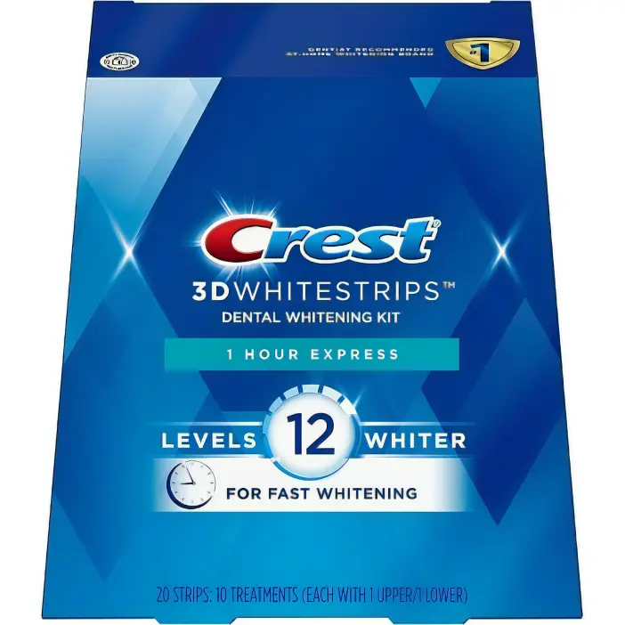 Crest 3D 1 Hour Express whitestrips.