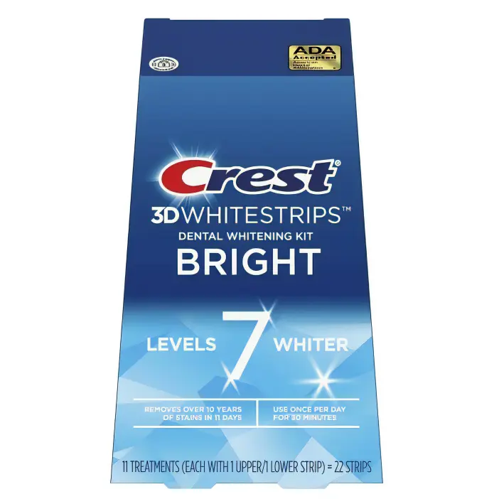 Crest Bright 3D Teeth Whitening Strips