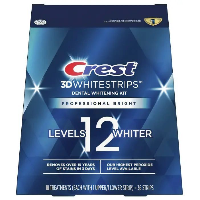 Crest 3D Whitestrips Professional Bright Teeth Whitening Strips