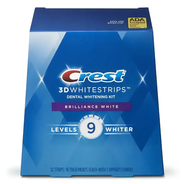 Crest 3D Whitestrips Brilliance White Teeth Whitening Strips