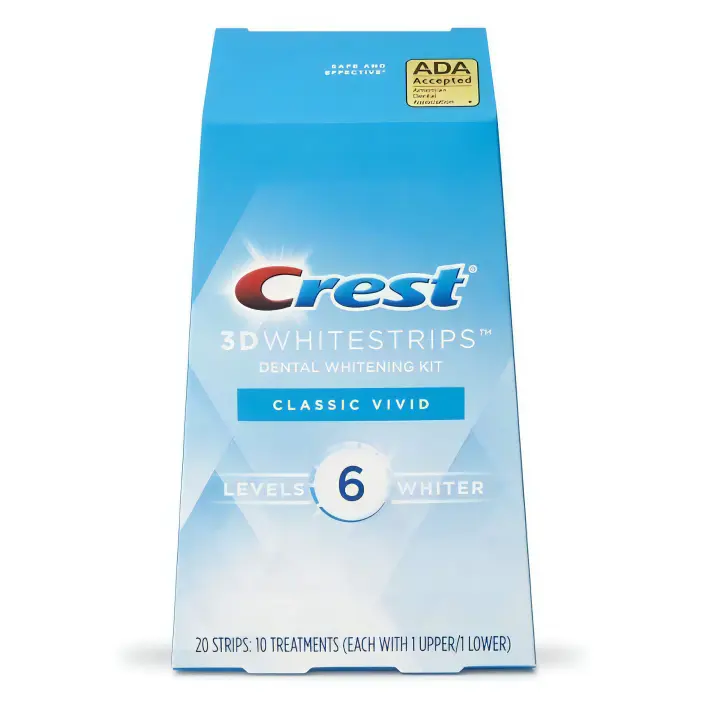 Crest 3D White Classic Vivid Teeth Whitening Strips