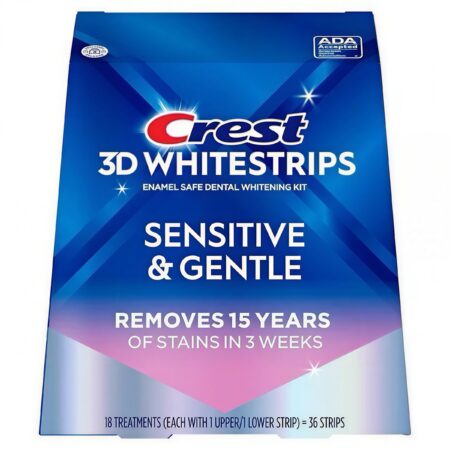 Crest 3D White Sensitive & Gentle Teeth Whitening Strips