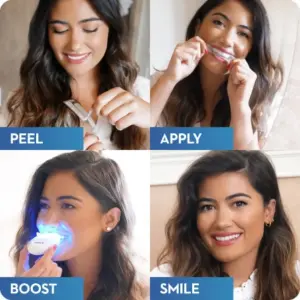 How to apply Crest White Strips