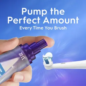 Crest Deep Stain Remover 3D White Brilliance Whitening Toothpaste Pump The Perfect Amount