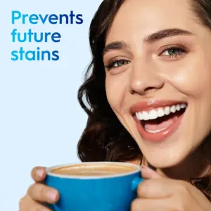 Crest Advanced Luminous Mint Whitening Toothpaste Prevents Future Stains