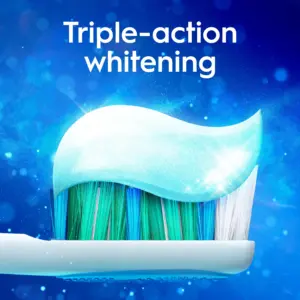 Crest Advanced Luminous Mint Whitening Toothpaste Triple Action Whitening