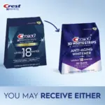 Crest Anti-Aging Whitener White Strips Previously Radiant Express